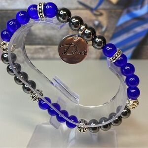 8mm Luxurious Men’s bracelet wonderful gift for fathers